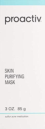 Proactiv Skin Purifying Acne Face Mask and Acne Spot Treatment Detoxifying Facial Mask with 6% Sulfur 90 Day Supply Cream 3 Oz