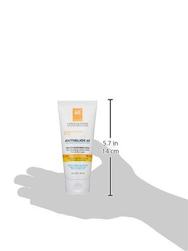 La Roche-Posay Anthelios Melt-In Milk Sunscreen SPF 60 Sunscreen For Body &amp Face Broad Spectrum SPF + Antioxidants Oil Free Lightweight &amp Fast Absorbing Oxybenzone Free