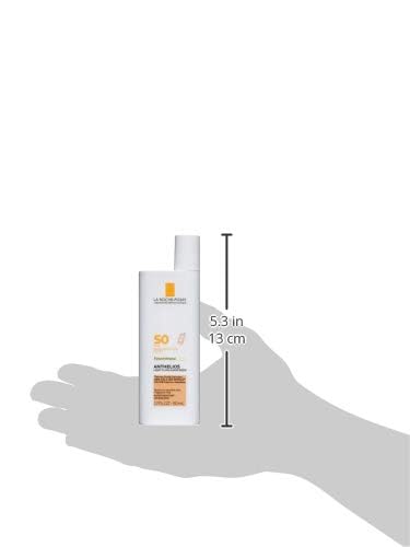 La Roche-Posay Anthelios Sunscreen SPF 50 Ultra-Light Fluid Broad Spectrum SPF 50 Face Sunscreen with Titanium Dioxide Mineral Lightweight &amp Fast-Absorbing Oil-Free Matte Finish
