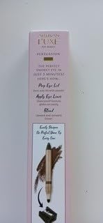 Artisan L'uxe Beauty Jumbo Eyeliner Pencil &amp Sharpener Smokey Eyes in 3 Minutes Water Proof Smudge Proof Long Lasting Age Defying Essential Oils (Shade: Persuasion Olive Green)