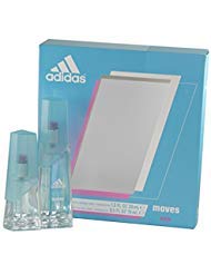 Adidas Moves for Women Gift Set (Eau De Toliette Spray 1.0 ounce Plus Eau De Toilette Spray 0.5 ounce)