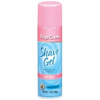 Topcare Dry Skin Shave Gel 7 Ounce