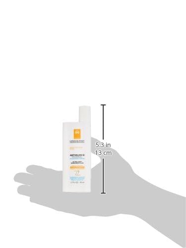 La Roche-Posay Anthelios Sunscreen SPF 50 Ultra-Light Fluid Broad Spectrum SPF 50 Face Sunscreen with Titanium Dioxide Mineral Lightweight &amp Fast-Absorbing Oil-Free Matte Finish