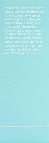 Proactiv Skin Purifying Acne Face Mask and Acne Spot Treatment Detoxifying Facial Mask with 6% Sulfur 90 Day Supply Cream 3 Oz