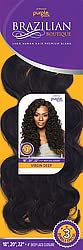 Outre Purple Pack Brazilian Boutique Wavy Style Human Hair Blend Weaves - VIRGIN DEEP (DR425)