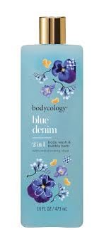 Body Cream and Fragrance Mist Gift Set Blue Denim 2 Pack