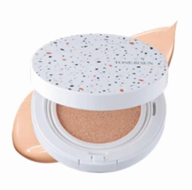 TNB ToneFitSun Terrazzo Sun Cushion 12g (vegan foundation free pink beige non-sticky close fitting tone up SPF50+ PA++++) (Suncution) (Suncushion) (Cushion) (Suncushion)