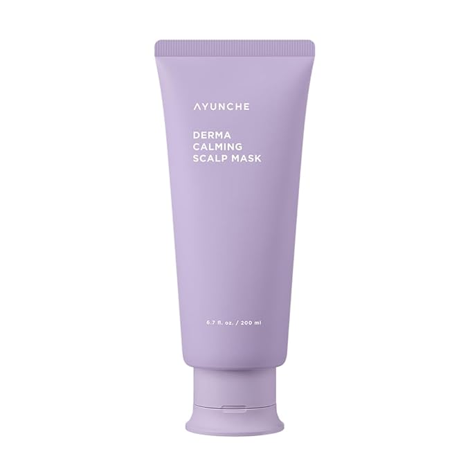 AYUNCHE Derma Calming Hair Mask 6.7 fl. oz. (200ml) [For Dry &amp Sensitive Scalp] | Moisturizing and Soothing Hair Pack | Vegan Hair Mask | Korean Salon Brand