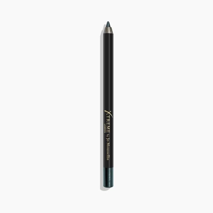 Xtreme Lashes GlideLiner Long Lasting Eye Pencil with Sharpener Velvet Teal 0.04 Oz Waterproof Makeup Gel Formula Blendable Smudge Fade &amp Sweat Proof