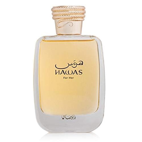 RASASI Hawas For Her - Eau de Parfum 100ML (3.4 OZ) - Premium Arabian Perfume For Women A Signature Women Perfume Long-Lasting Fragrance For All Day Freshness Ideal Gift For Women for any Occasion