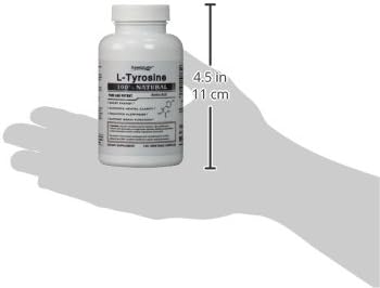 Superior Labs L-Tyrosine 500 mg Pure Non-GMO Nootropic Amino Acid High Absorption Mood &amp Focus Support Stress Relief Cognitive &amp Mental Clarity Thyroid &amp Alertness Support120 Veg Ca