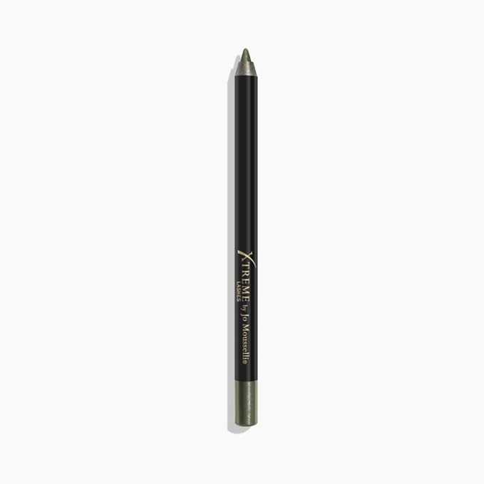 Xtreme Lashes GlideLiner Long Lasting Eye Pencil with Sharpener Golden Olive 0.04 Oz Waterproof Makeup Gel Formula Blendable Smudge Fade &amp Sweat Proof