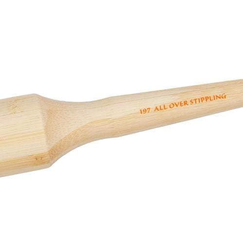 Bdellium Tools Professional Makeup Brush - Special FX Series 197 All Over Stippling - With Soft Synthetic Fibers For Airbrushed Finish (Bamboo 1pc)