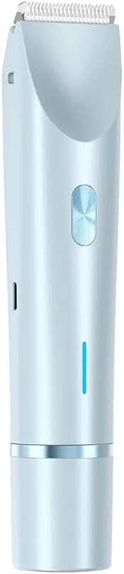 IUIBeauty 2-in-1 Painless Bikini Hair Trimmer 2025 Bestselling Bikini Trimmer for Women Blue