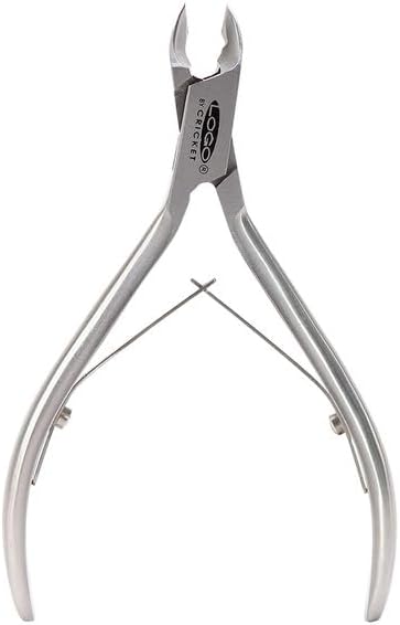 Cricket Logo Pro Acrylic Nipper and Cuticle Pusher Nailcare Set for Professional Trimmer Cuticle Remover Luxury Fine Sharp Tip Stainless Steel