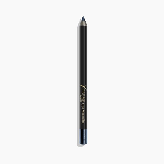 Xtreme Lashes GlideLiner Long Lasting Eye Pencil with Sharpener Midnight Blue 0.04 Oz Waterproof Makeup Gel Formula Blendable Smudge Fade &amp Sweat Proof