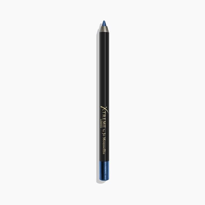 Xtreme Lashes GlideLiner Long Lasting Eye Pencil with Sharpener Sapphire 0.04 Oz Waterproof Makeup Gel Formula Blendable Smudge Fade &amp Sweat Proof