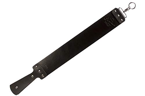 3 Razor Emporium English Bridle &amp Canvas Straight Razor Strop | Made in USA