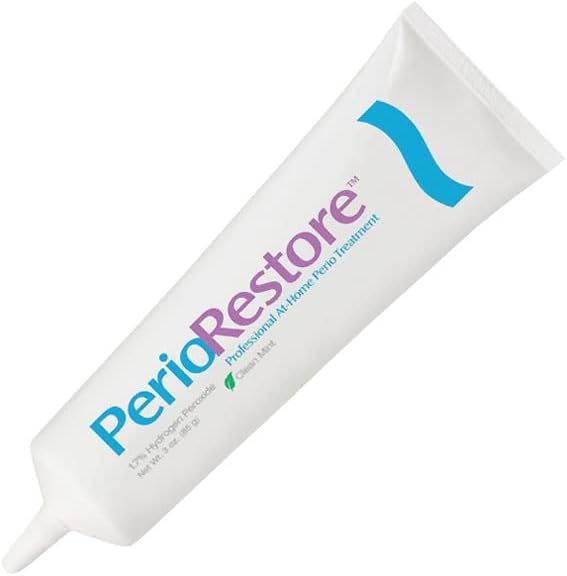 Ounce Tube (Without Boil and Bite Trays) Hydrogen Peroxide Periodontal Treatment| Oral Cleansing Gel. Mint Flavor| Promotes Teeth Whitening | Treatment for Oral HealthQ