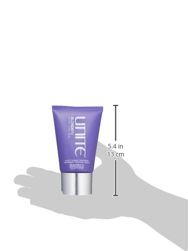 UNITE Hair - BLONDA Fix - Ultra-Violet Treatment for Blonde Gray &amp Highlighted Hair - Repairs Strengthens &amp Tones - Prevents Damage &amp Reduces Blow Dry Time 4 Fl Oz