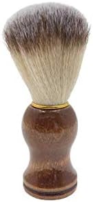 G.B.S Men Professional Shaving Kit Box- Rust Free Stainless Shaving Razor with Wooden Handle Wooden Soap Bowl Shaving Brush Leather Strop - A Full Package for Men?™s Shaving