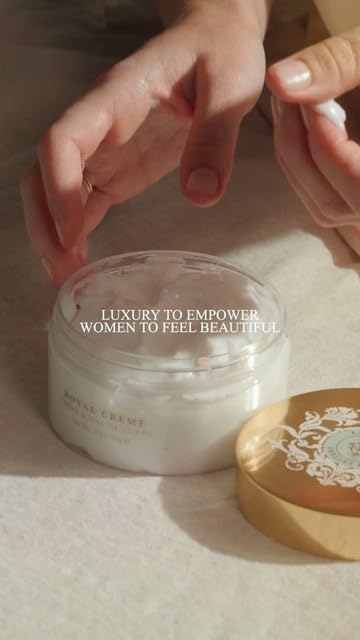 Royal Creme and Large Perfume Set (Ballerine)