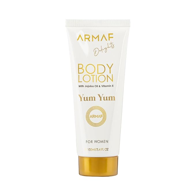 Armaf Yum Yum ? Fruity Floral Vanilla ? 4-Piece Gift Set for Women (3.4 oz Eau de Parfum + 3.4 oz Body Lotion + 1.7 oz Body Spray + 8.4 oz Body Mist)