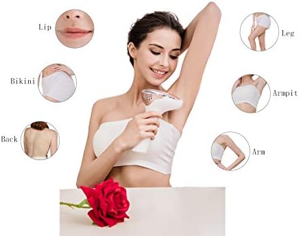 IPL Hair Removal for Women MiSMON Permanent Laser Hair Removal Device for Body Bikini Safe Home Use Professional Intense Pulsed Light Hair Removal System 300000 Flashes with Safe Skin Tone Sensor