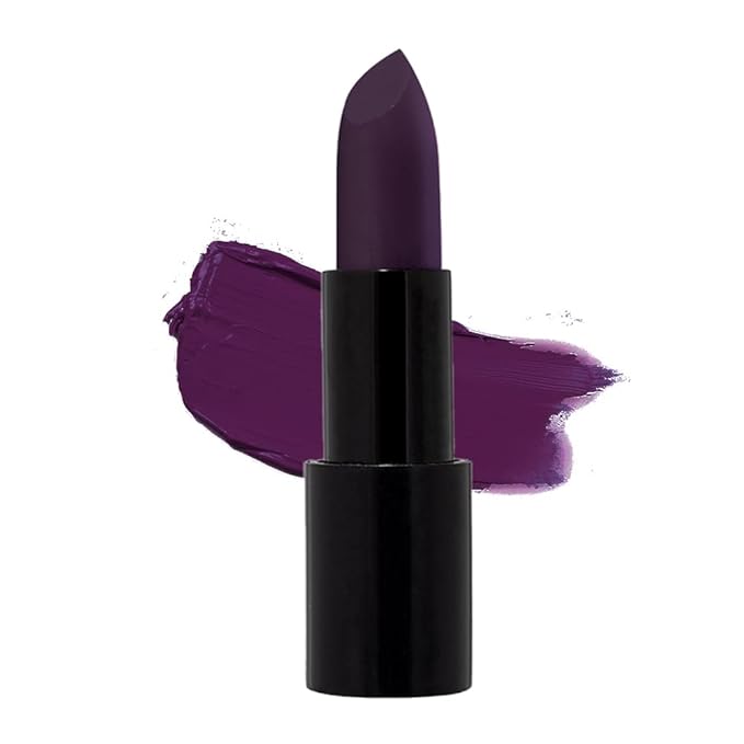Radiant Professional Advanced Care Lipstick - Ultra Nourishing Moisturizing Long Lasting Matte Lipstick With Vitamin E- UVA UVB Filters - VELVET (30 RIPE PLUM)