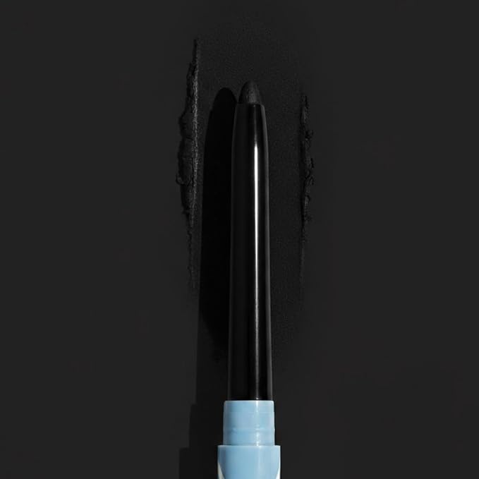 PRIME PROMETICS PrimeEyes Glide Eyeliner for Mature Women ? Water-Resistant Long-Stay and Mess-Proof ? Gel Cream Texture Discreet Sharpener and Effective Smudger (Black)