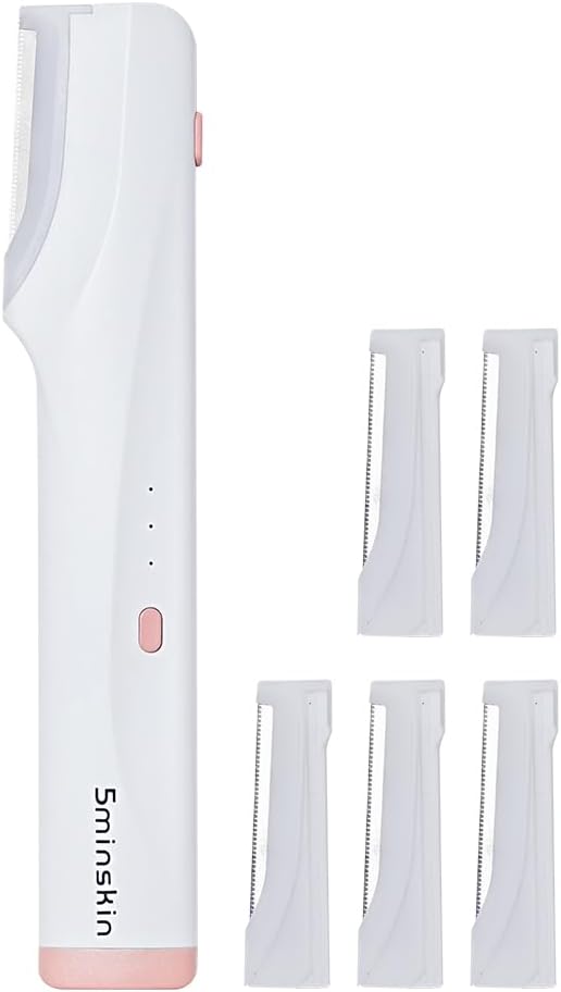 Electric Dermaplaning Tool for Face - Professional Exfoliation and Peach Fuzz Removal | Painless Facial Hair Remover for Smooth Radiant Skin