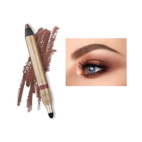 Artisan L'uxe Beauty Velvet Jumbo Eyeliner Pencil Smokey Eyes in 3 Minutes Water Proof Smudge Proof Long Lasting Age Defying Essential Oils (Shade: Shimmering Bronze)