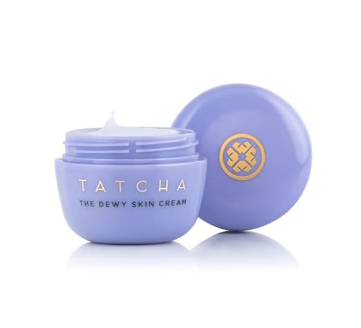 TATCHA The Dewy Skin Cream | Rich Face Cream to Hydrate Plump and Protect Dry and Combo Skin | 10 ml / 0.34 oz