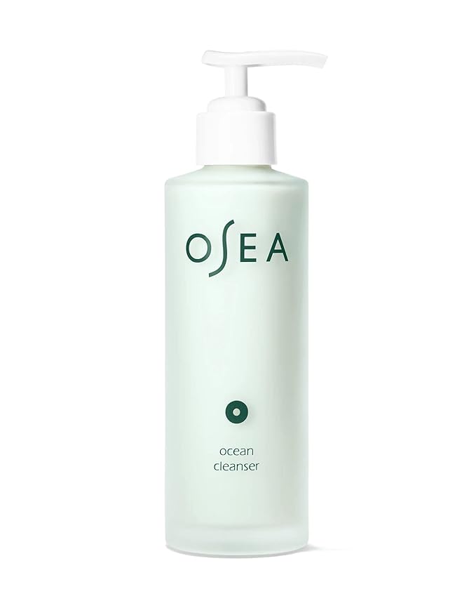 OSEA Ocean Cleanser 5 oz - Nourishing Facial Cleansing Gel - Mineral-Rich Face Wash - Gentle Face Cleanser - Clean Beauty Skincare - Vegan &amp Cruelty-Free Facial Wash