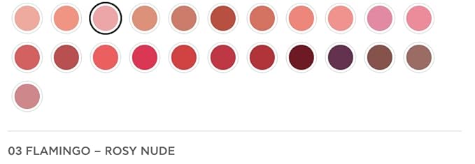 Radiant Professional Advanced Care Lipstick - Ultra Nourishing Moisturizing Long Lasting Matte Lipstick With Vitamin E- UVA UVB Filters For Sun Protection- VELVET (03 FLAMINGO ? ROSY NUDE)