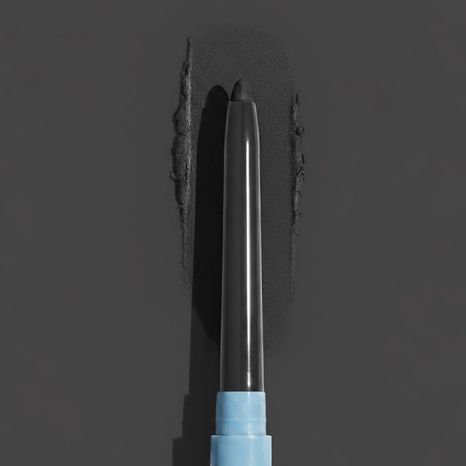 PRIME PROMETICS PrimeEyes Glide Eyeliner for Mature Women ? Waterproof Long-Stay and Mess-Proof ? Gel Creme Texture Discreet Sharpener and Effective Smudger (Smoky)