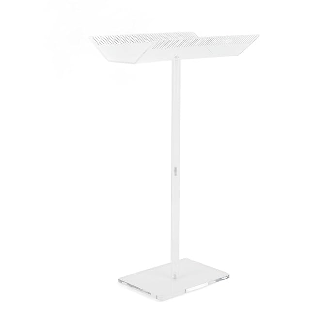 ANGGREK Acrylic Hair Extension Stand Transparent Sectioning Display Hair Extension Holder for Salon Home