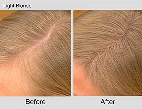 Joan Rivers Great Hair Day Root Touch Up Powder ? Fill-in Powder for Thicker Fuller Looking Hair (Light Blonde)
