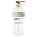 Coochy Shave Cream - Moisturizing Shave Lotion - Gentle Intimate Shaving Cream - For Bikini Area Underarms Legs &amp More - Rash-Free Hydrating Formula - Au Natural 32 oz