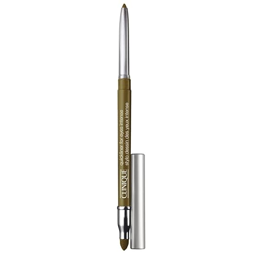 Clinique Quickliner For Eyes Intense Eyeliner Pencil | Water Resistant Smudge Resistant + Safe For Sensitive Eyes | 10 Shades