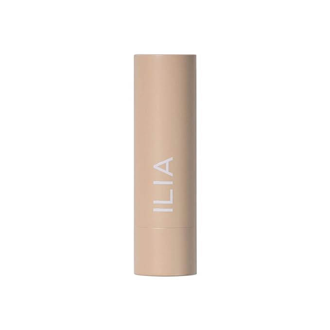 ILIA - Color Block Lipstick | Non-Toxic Vegan Cruelty-Free Hydrating + Long Lasting No Budge Color with Full Coverage (Amberlight (French Nude With Neutral Undertones) 0.14 oz | 4 g)