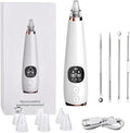 USB Rechargeable Blackhead Remover Vacuum 3-Level Suction Power Facial Pore Cleaner with 6 Probes for Effective Pore Cleansing Skin Care Tool for All Skin Types