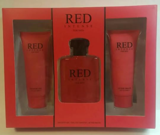 Red Intense Cologne 1.7 oz Shower gel 2.8 oz &amp 2.8 oz After Shave Balm 3Pc Set active