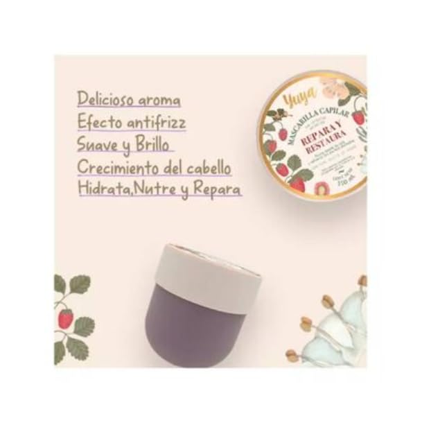 Yuya Repairing Hair Mask with Argan Oil and Botanical Extracts 350ml