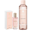 Yves Rocher Comme Une Evidence Perfume and Body Hair Shower Gel Set of 2 for Women 200 ml./6.7 fl.oz. and 50 ml./1.7 fl.oz.