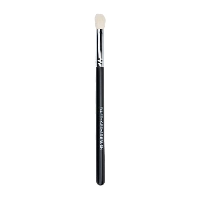 Younique Fluffy Crease Brush for Eye Makeup | Soft Synthetic Eyeshadow Blending Brush | Durable Eye Shadow Brush for Crease Precision | Lightweight Makeup Tool for Smooth Application