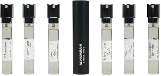Al Haramain Discovery Collection - Laventure for Unisex Adult - 6 Pc Mini Gift Set 0.33oz LAventure EDP Spray (Mini) Perfume Atomiser