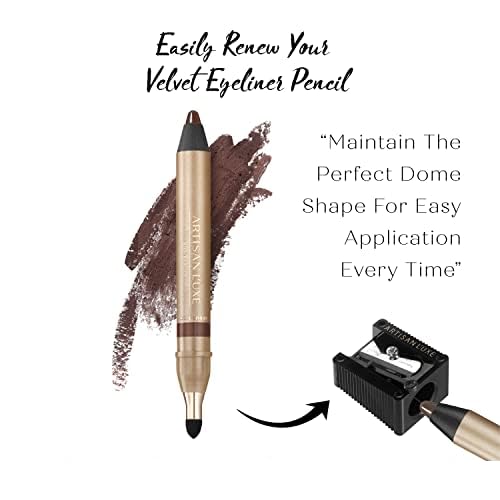 Artisan L'uxe Beauty Jumbo Eyeliner Pencil Smokey Eyes in 3 Minutes Water Proof Smudge Proof Long Lasting Age Defying Essential Oils Seduction (Shade: Chocolate Brown) (Dark Chocolate Brown)