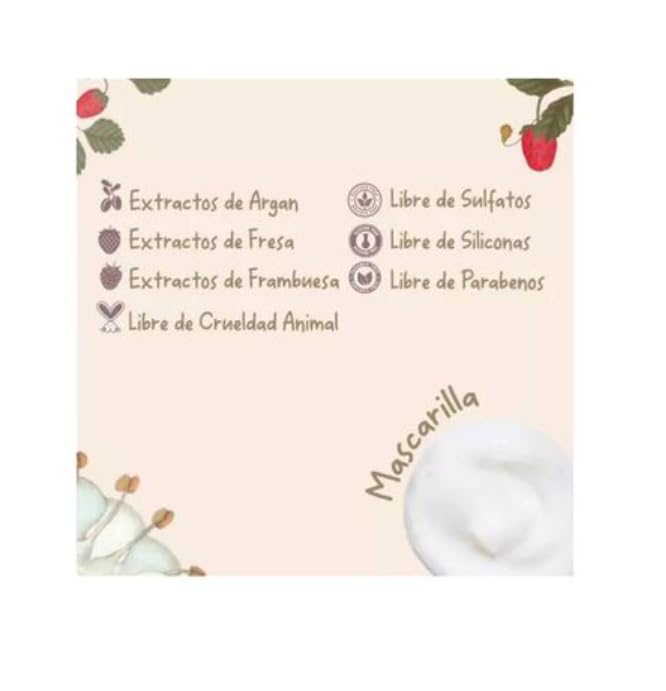 Yuya Repairing Hair Mask with Argan Oil and Botanical Extracts 350ml