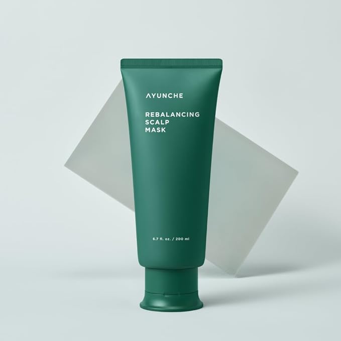 AYUNCHE Rebalancing Hair Mask 6.7 fl. oz. (200ml) [For All Hair Types] | Healthy &amp Strong Scalp and Hair Pack | Anti-Hair Loss Hair Treatment | Deep Conditioner | Korean Salon Brand